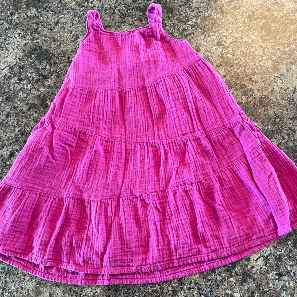BabyGap pink spring dress size 3T